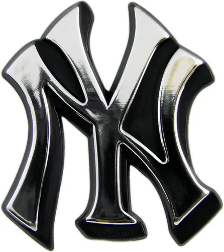 Vista 13 de Emblema de automóvil cromado MLB