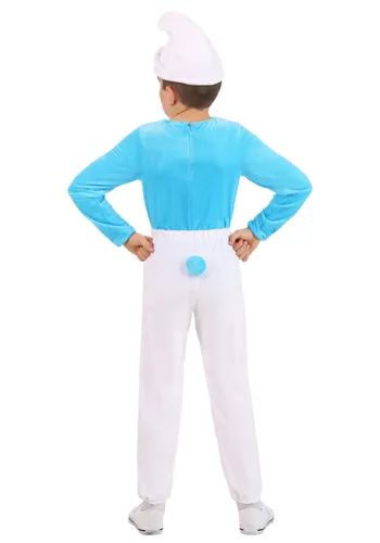 Vista 2 de Disfraz de Pitufo para Niños Multicolor