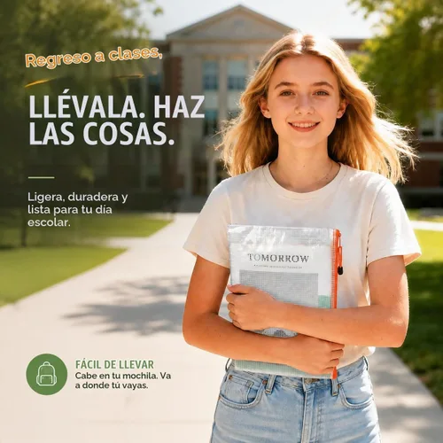 Vista 5 de Smarpau 8 bolsas con cremallera, 8 tamaños, 8 colores, bolsas de plástico con cremallera para organizar, bolsas de documentos impermeables multiusos