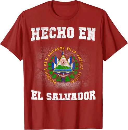 Vista 20 de Camisa de la bandera de El Salvador hecha en El Salvador