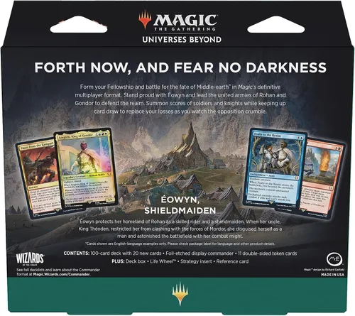 Vista 6 de Magic: The Gathering El Señor de los Anillos: Cuentos de la Tierra Media Commander Deck - Riders of Rohan