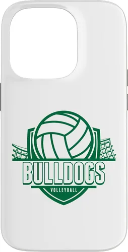 Vista 17 de Bulldogs Volleyball Back to School Spirit G Case for iPhone 17