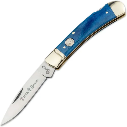Vista 3 de Böker Lockback - Cuchillo de bolsillo de 2.95 pulgadas, ciervo auténtico, serie tradicional 2.0, fabricado en Alemania