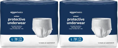 Vista 7 de Amazon Basics Ropa interior protectora unisex, absorción nocturna, extragrande, 12