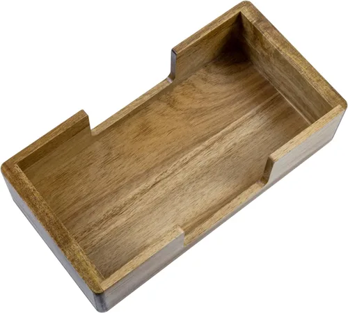 Vista 8 de MyGift Toallas de papel de triple pliegue, moderno soporte de toalla de mano de alambre de metal en acabado en tono latón, encimera de baño