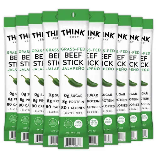 Vista 17 de Think Jerky x Pat's King of Steaks - Palitos oficiales de carne de res con sabor a cheesesteak, edición limitada, bocadillos de carne de res
