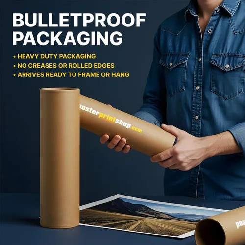 Vista 6 de Póster personalizado de alta calidad en papel de calidad fotográfica de 8 x 10 pulgadas, impresión el mismo día, póster personalizable con tu