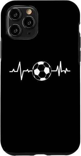 Vista 29 de Score Big with Soccer Heartbeat I Love Soccer Enthusiasts - Carcasa para iPhone 17