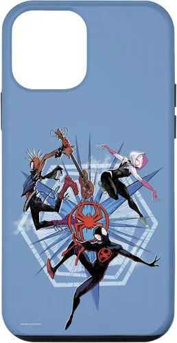 Vista 16 de Funda para iPhone 16 Marvel Spider-Man: Across the Spider-Verse Miles Gwen Hobie