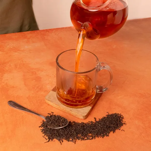 Vista 6 de Bolsas de hojas sueltas para té. Orgánicas por USDA. Positively Tea LLC.