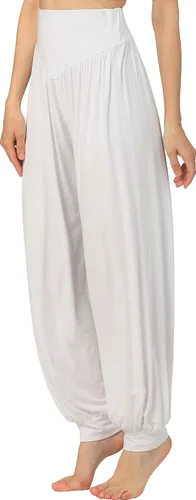 Vista 3 de Marca Hoerev pantalones de modal y elastano súper suave para yoga y pilates.