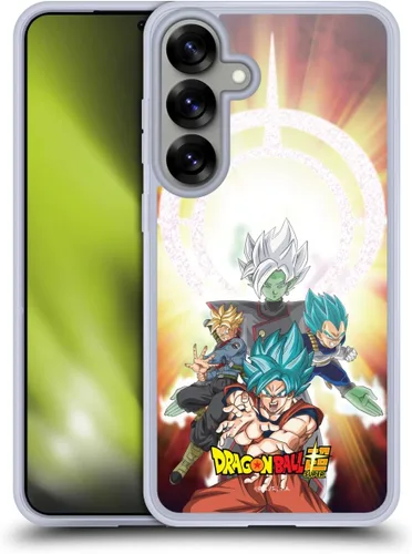 Vista 68 de Head Case Designs Funda de gel con licencia oficial de Dragon Ball Super Group Future Trunks Arc Characters [protección de grado militar] compatible