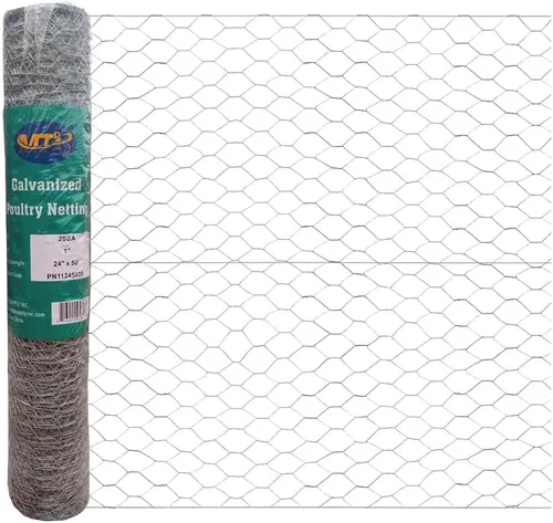 Vista 11 de MTB 20GA - Alambre hexagonal galvanizado para aves de corral, 12 pulgadas x 25 pies x 1 pulgada