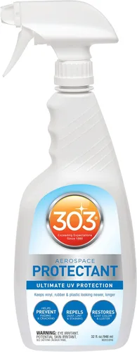 Vista 18 de Protector de vinilo 303 (30302) Protector UV en aerosol para vinilo, plástico, caucho, fibra de vidrio, y más Proporciona protección UV mientras