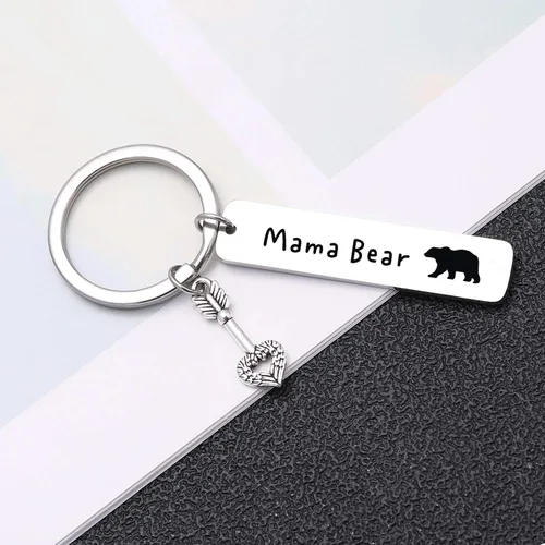 Vista 3 de Llavero de regalo para el día del padre y la madre, para mamá, abuela, papá, regalo para el abuelo, regalo de mejor amiga