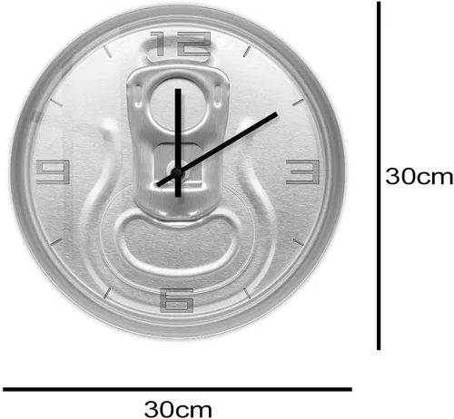 Vista 4 de Geek Alerts Reloj de pared silencioso sin tictac para cerveza, decoración del hogar, cerveza artesanal, 12 pulgadas, impresión acrílica