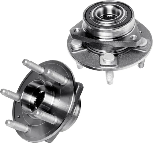 Vista 47 de Detroit Axle - Rotores de freno para Ford 2013-2019 Explorer Taurus Flex Lincoln MKT MKS, rotores de freno de disco ranurados perforados de repuesto