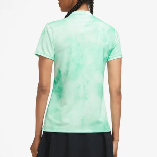 Vista 2 de Nike Dri-FIT Victory - Camisa polo de golf estampada para mujer