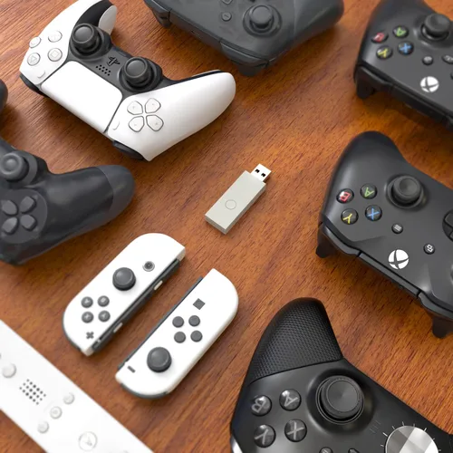 Vista 12 de MAYFLASH Magic NS Wireless Bluetooth Controller Adaptador USB para Switch/Switch 2, Steam Deck, macOS, Windows, Raspberry Pi y más