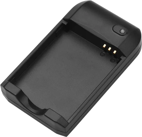 Vista 6 de Andoer Cargador de batería NP-6L con luz indicadora LED + 2 baterías NP-6L de 3.7 V 700 mAh con cable de carga USB