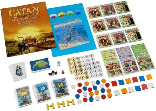 Vista 3 de Catan 5ª edición incluida con Catan: Ciudades y Caballeros Expansión