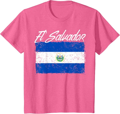 Vista 60 de Camiseta Salvadoreña Bandera El Salvador