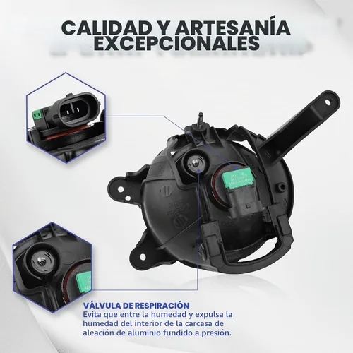 Vista 5 de Cruze - Luz antiniebla 2011 2012-2014 – RP notable potencia, parachoques de conducción antiniebla para 2011 2012 2013 2014 lente transparente cromo