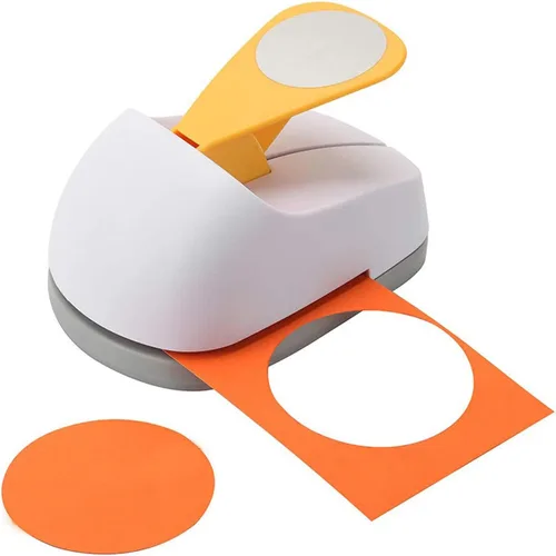Vista 13 de Perforadora de palanca para manualidades de 3 pulgadas con forma de corazón, herramienta profesional para manualidades de papel, proyectos