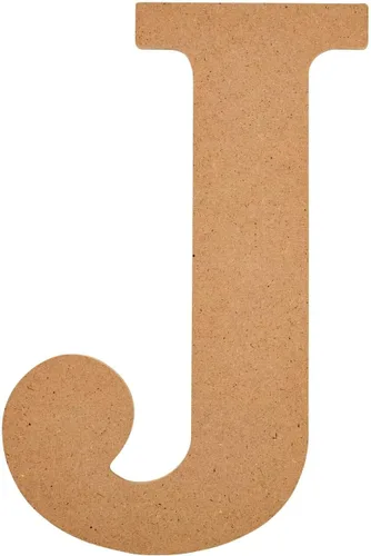 Vista 32 de Plaid Letra de madera sin terminar, superficie de madera de 5" perfecta para proyectos de bricolaje, artes y manualidades, 63572