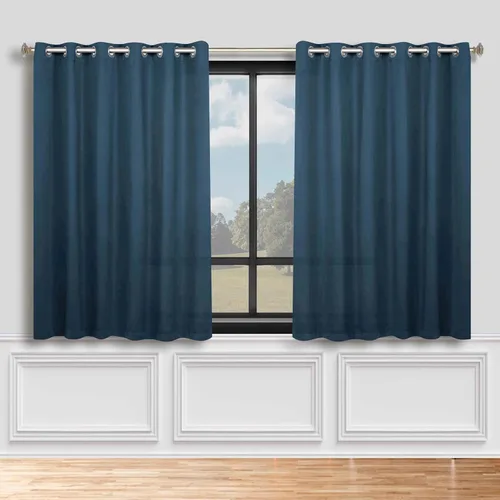 Vista 133 de Superior Cortinas Opacas, Oscurecimiento de Habitación, Dormitorio, Cortinas, Cocina, Acentos de Ventana de Sala de Estar, Bloqueo Solar, Térmico