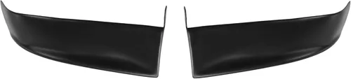 Vista 5 de Compatible con/Reemplazo para lamo de parachoques trasero, protectores de lamo trasero de poliuretano estilo SP, cubreruedas y salpicaderas negros