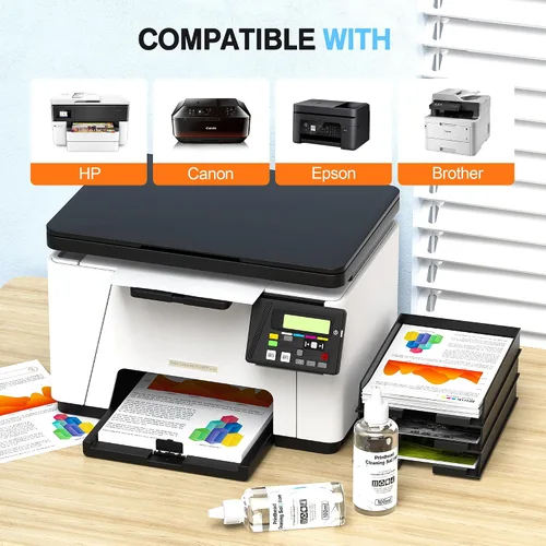 Vista 3 de Kit de limpieza de impresora E-Z Ink para impresora Epson Ecotank, kit de limpieza de cabezal de impresora para impresoras de inyección