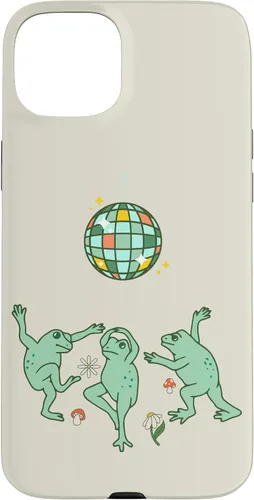 Vista 9 de Funny Frog Disco Dance 70s 80s Groovy Hippie Funky Party Case para iPhone 16