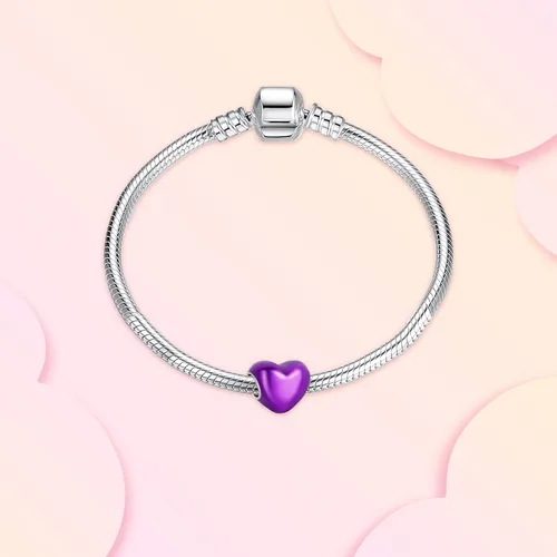 Vista 2 de Annmors Silver Charms for Bracelets 925 Sterling Dragonfly Family Heart Love Dangle for Women Bracelet & Necklace Pendant