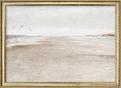 Vista 197 de MUDECOR Lienzo enmarcado prémium para pared, pinos nevados en bosque de invierno, ilustraciones modernas, arte contemporáneo, escénico, divertido