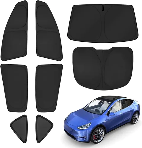 Vista 59 de T TGBROS Parasol para parabrisas para BMW X1 F48 2016 2017 2018 2019 2020 2021 2022 para ventana de automóvil, con bloqueo UV grueso y opaca