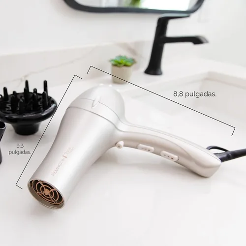 Vista 8 de REMINGTON Shine Therapy - Secador de pelo con aceite de argán y queratina