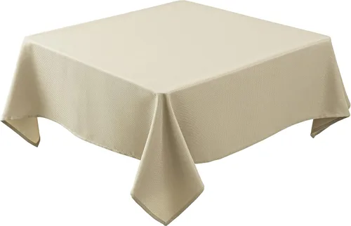 Vista 16 de Biscaynebay Auqa - Mantel cuadrado de 54 x 54 pulgadas, mantel de tela con tarjeta azul Auqa, pequeño, plegable, resistente al agua, para cocina