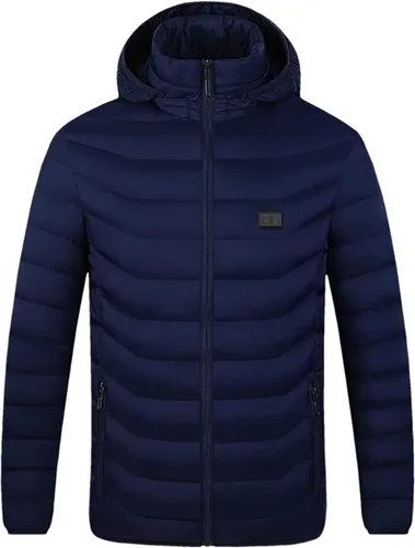 Vista 5 de Chaqueta térmica, chalecobufanda, abrigos de calefacción eléctrica, sin mangas, para hombres y mujeres, cálido cárdigan de esquí, abrigo térmico