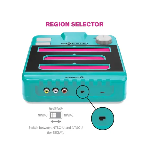 Vista 8 de Hyperkin - RetroN 3 (3-in-1) AV Gaming Console Console System with Controllers for Nintendo NESSuper NES (SNES) Super FamicomGenesis, (Hyper Beach)