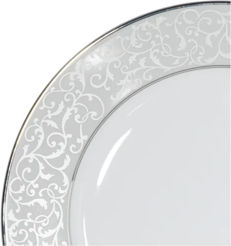Vista 2 de Mikasa - Plato de té con pergamino (6.3in)