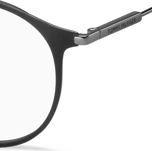 Vista 3 de Tommy Hilfiger Marco (TH-1771 003) Metal Mate Negro, Color negro en mate