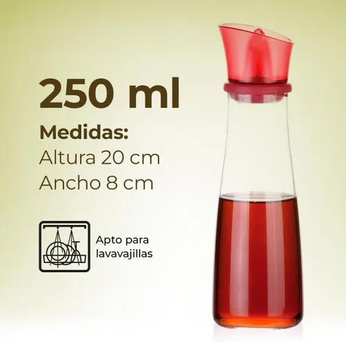 Vista 7 de Tescoma Botella dispensadora de vinagre de 8.5 onzas, con boquilla antigoteo