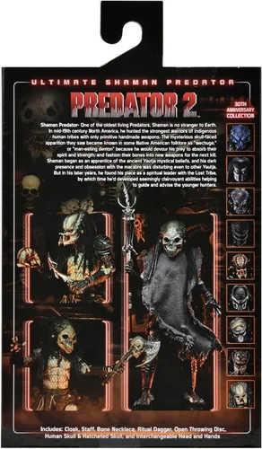 Vista 4 de NECA Predator: Shaman Ultimate Figura de acción de 7