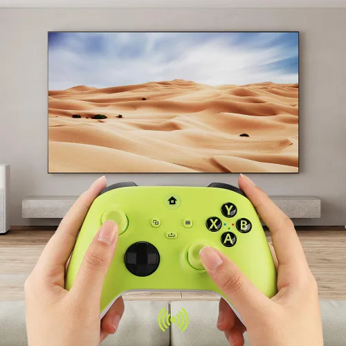 Vista 6 de veoyya Wireless Controller for Xbox Series XSXbox OneXbox One SOne X, 2.4GHZ Wireless Adapte Controller with 3.5mm