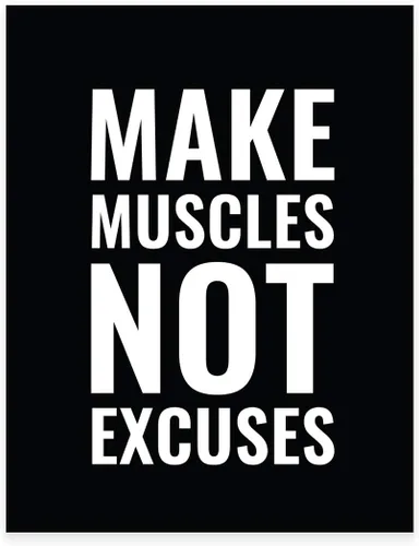 Vista 27 de Andaz Press Colección de arte de pared Gym Fitness, 8.5 x 11 pulgadas, impresión de póster con texto en inglés "A Year From Now You Will Wish You