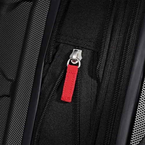 Vista 6 de Samsonite Omni - Juego de 3 piezas con accesorios para equipaje, Negro -, Equipaje rígido con ruedas