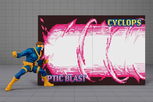 Vista 6 de TAMASHII NATIONS - X-Men - Cyclops (GAMERVERSE) Figura de Acción S.H.Figuarts