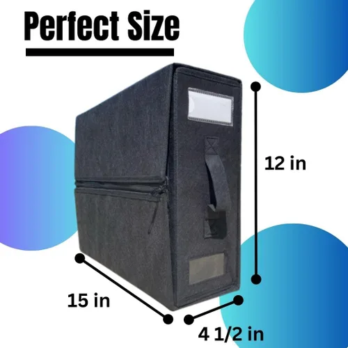 Vista 5 de Organizador de sábanas plegable (gris claro)