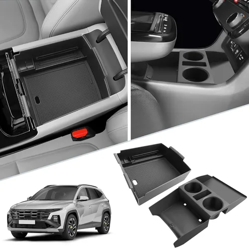 Vista 16 de SKTU Portavasos Camry 2025 2026 para Toyota Camry 2025 2026 (LE/SE/Nightshade/XLE/XSE) Portavasos de Control Central Toyota Camry 2025 2026